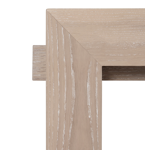 Rockwell Cerused Oak Bar Cart