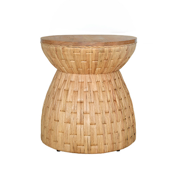 Fiji Hyacinth & Mindi Occasional Table