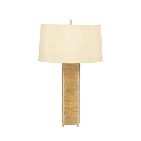 Worlds Away Wrapt Wire Lamp Base and Shade - Matthew Izzo Home