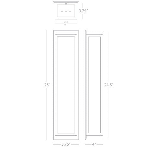 Robert Abbey Bradley Medium Wall Sconce