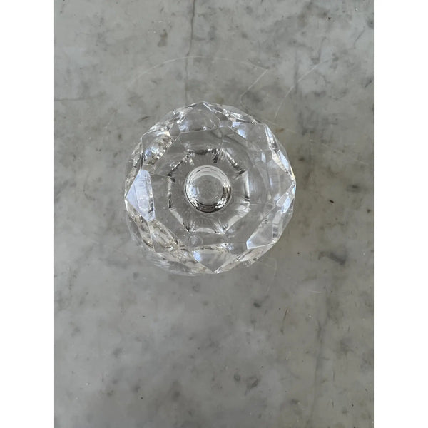 Antique Cut Crystal Bar Decanter