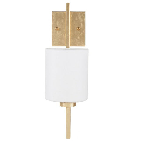 Worlds Away Beckham Metal Wall Sconce - Matthew Izzo Home