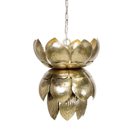 Blossom Pendant Light - Gold Leaf or Silver Leaf