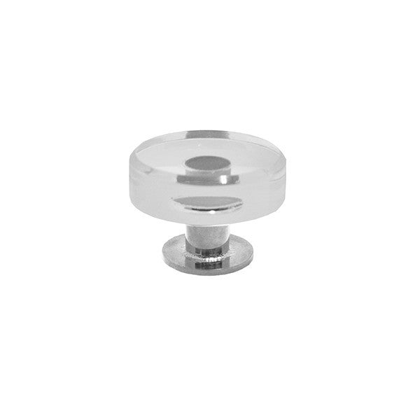 Chapman Acrylic Knobs - Brass or Nickel