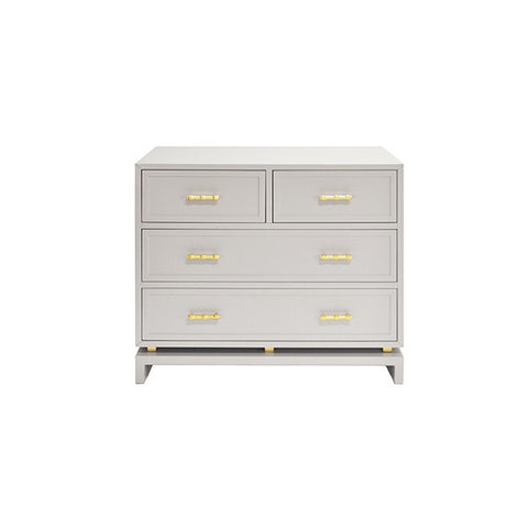 Worlds Away Declan Four Drawer Chest - Matthew Izzo Home