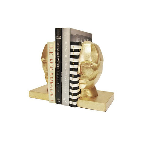 Worlds Away Edmund Elegant Bookends - Matthew Izzo Home