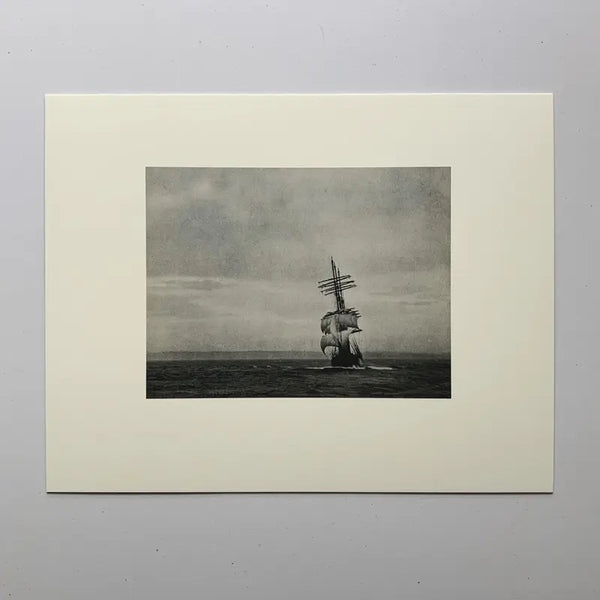 1930s Photogravure Seascape - "Off Port Jackson" by Arthur W.C. Ford