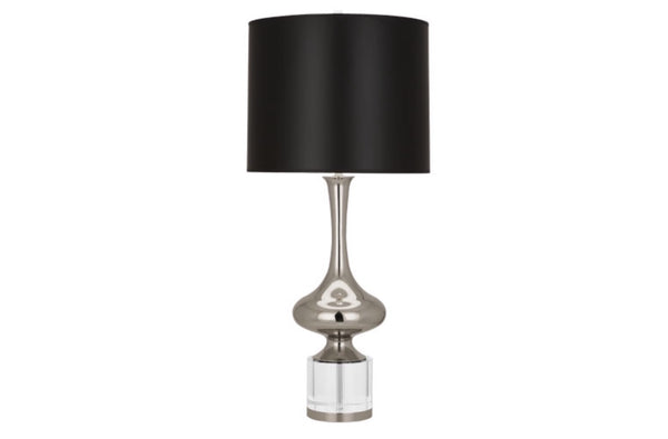 Robert Abbey Jeannie Nickel/Black Table Lamp