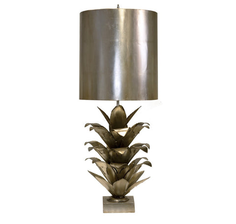 Worlds Away Arianna Silver Leaf Table Lamp - Matthew Izzo Home