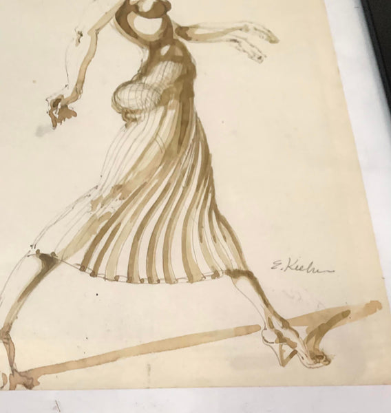 Evan Keehn Pencil and Ink Drawing