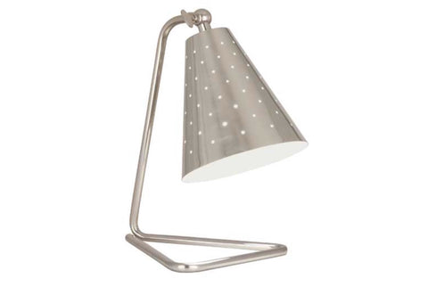 Robert Abbey Pierce Silver Task Table Lamp - Matthew Izzo Home