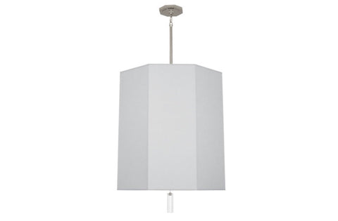 Robert Abbey Kate Pearl Grey/Nickel Pendant - Matthew Izzo Home