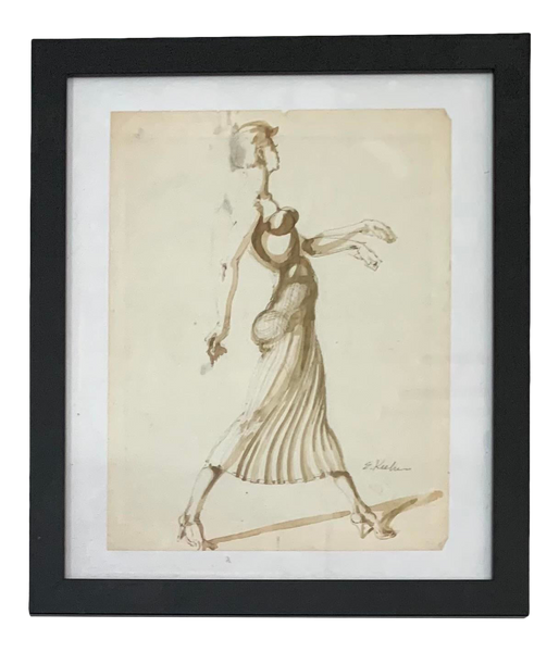 Evan Keehn Pencil and Ink Drawing