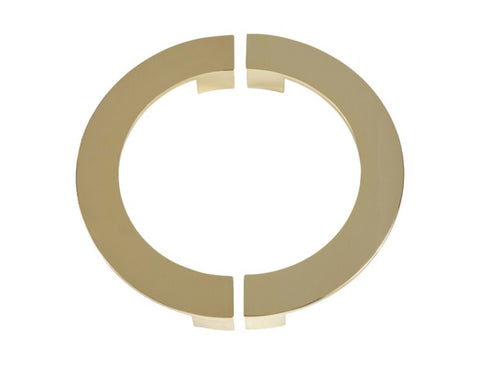Worlds Away Bernard Two Piece Brass Cabinet Pulls - Matthew Izzo Home