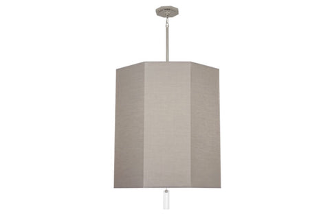 Robert Abbey Kate Smoke Grey/Nickel Pendant - Matthew Izzo Home