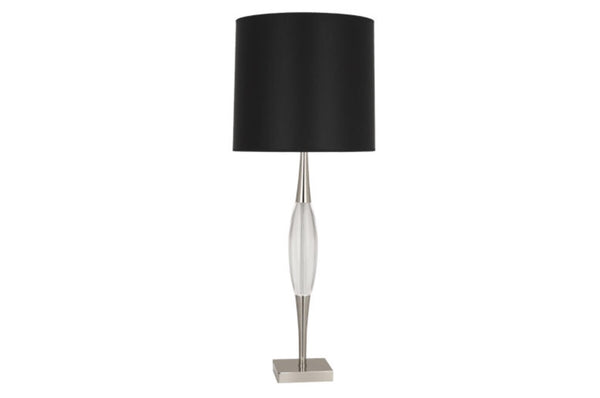 Robert Abbey Juno Nickel/Black Table Lamp
