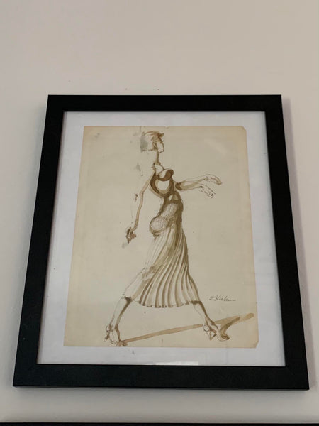 Evan Keehn Pencil and Ink Drawing