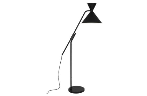 Robert Abbey Cinch Black Floor Lamp - Matthew Izzo Home