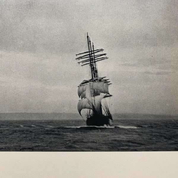 1930s Photogravure Seascape - "Off Port Jackson" by Arthur W.C. Ford