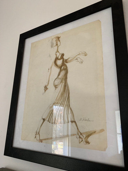 Evan Keehn Pencil and Ink Drawing