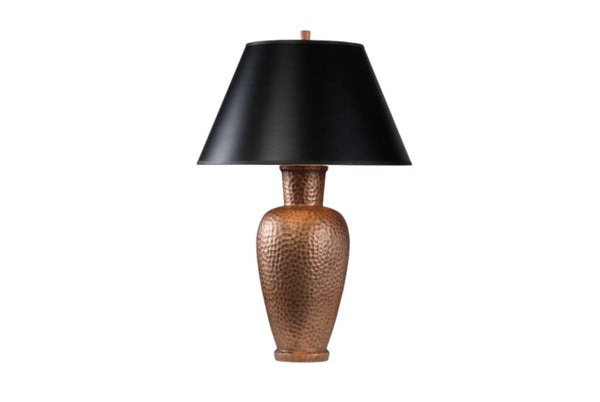 Robert Abbey Beaux Arts Urn Copper Table Lamp