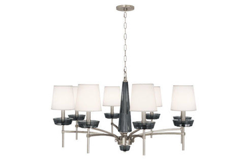 Robert Abbey Cristallo Nickel Chandelier - Matthew Izzo Home