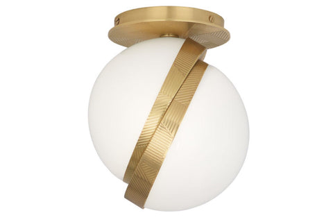 Michael Berman Brut Modern Brass Flushmount - Matthew Izzo Home