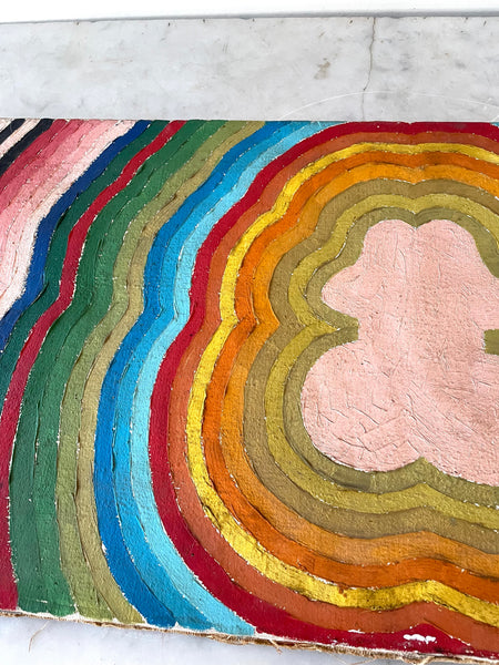 Dan Basen 1960s Oil Painting On Canvas