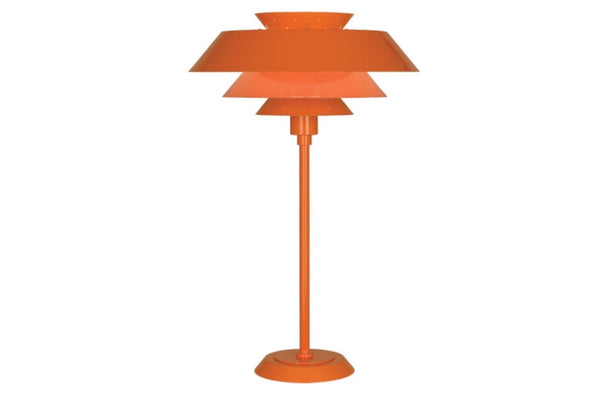 Robert Abbey Pierce Orange Table Lamp