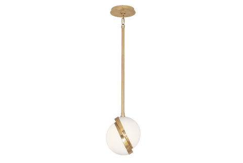 Michael Berman Brut Modern Brass Pendant - Matthew Izzo Home