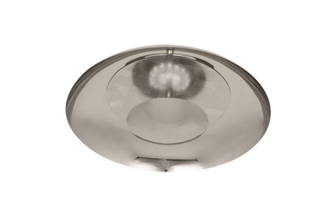 Michael Berman Brut Polished Nickel LED Flushmount - Matthew Izzo Home