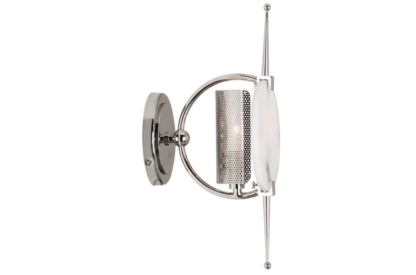 Robert Abbey Jace Nickel Wall Sconce