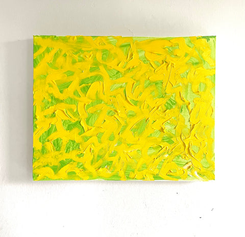 Matthew Izzo Abstract Oil Painting, "Sunshine" (2023) - Matthew Izzo Home