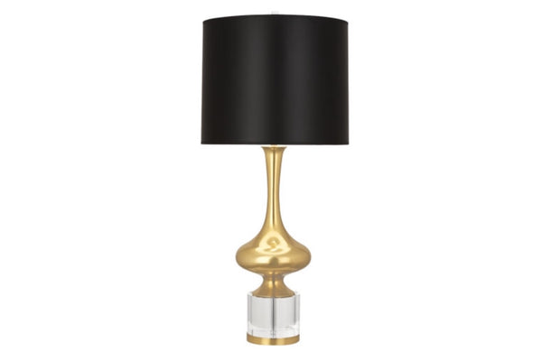 Robert Abbey Jeannie Brass/Black Table Lamp