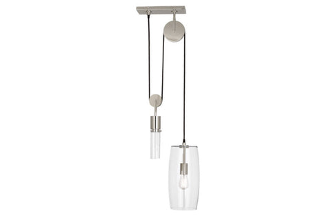 Robert Abbey Gravity Nickel Pendant Light - Matthew Izzo Home