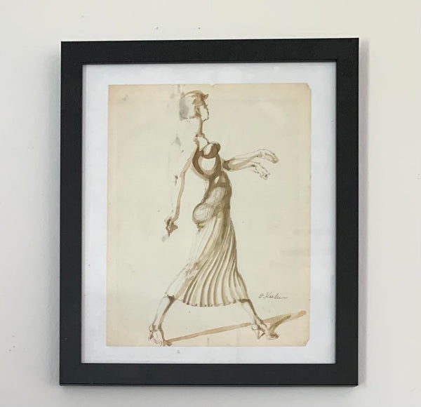 Evan Keehn Pencil and Ink Drawing