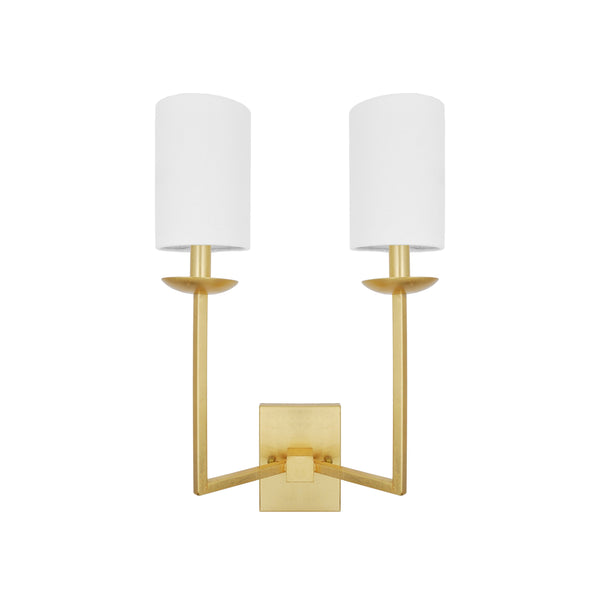Stanley Gold Leaf Wall Sconce
