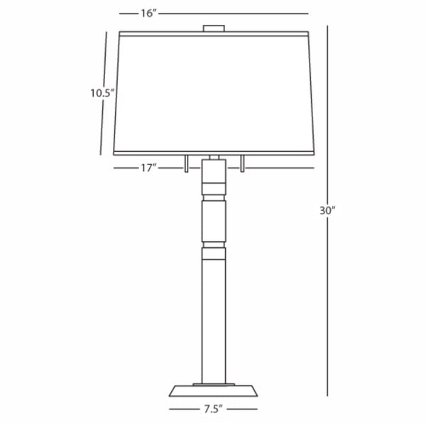 Robert Abbey Hudson Table Lamp