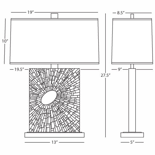 Robert Abbey Goliath Table Lamp