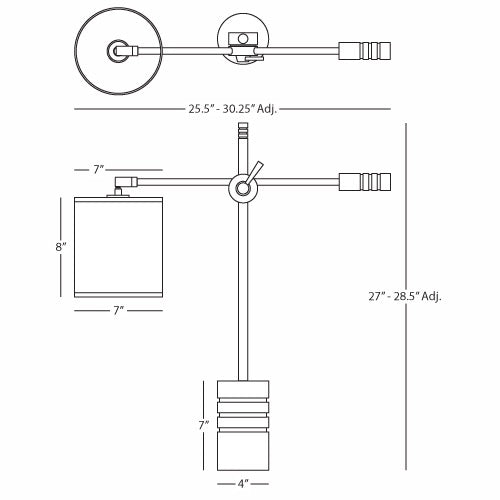Robert Abbey Campbell Table Lamp