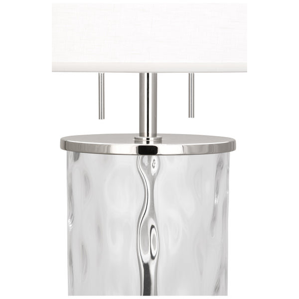 Robert Abbey Gloria Wave Glass Table Lamp