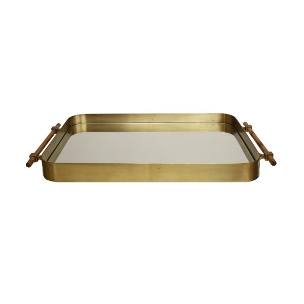 Saratoga Antique Brass Tray