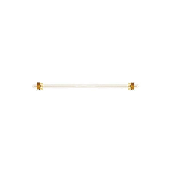 Smith Acrylic Rod Towel Bar - Brass or Nickel