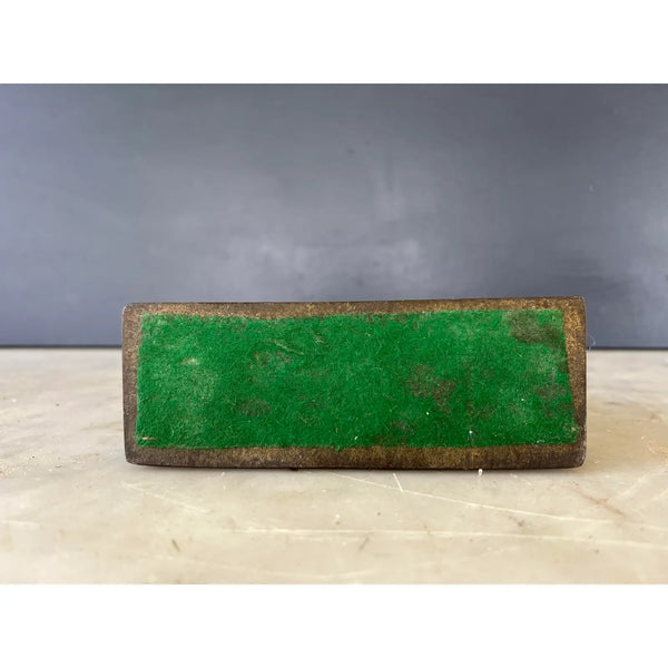 Vintage Sailboat Bookend Brass