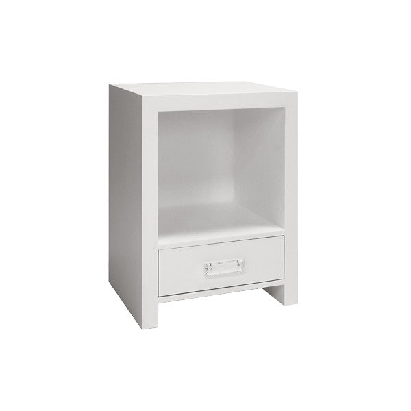 Winnie Burlwood One Drawer Side Table