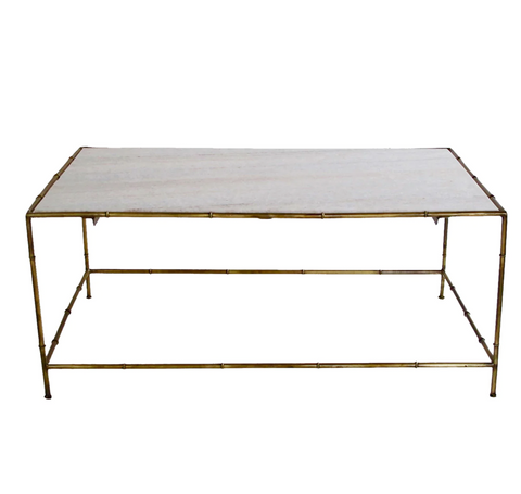 Faux Bamboo Coffee Table - Matthew Izzo Collection - Matthew Izzo Home