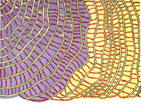 Barbara Beck 1993 Painting on Paper - Signed/Unframed