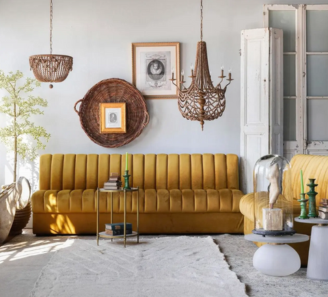 Conrad Art Deco 8' Sofa