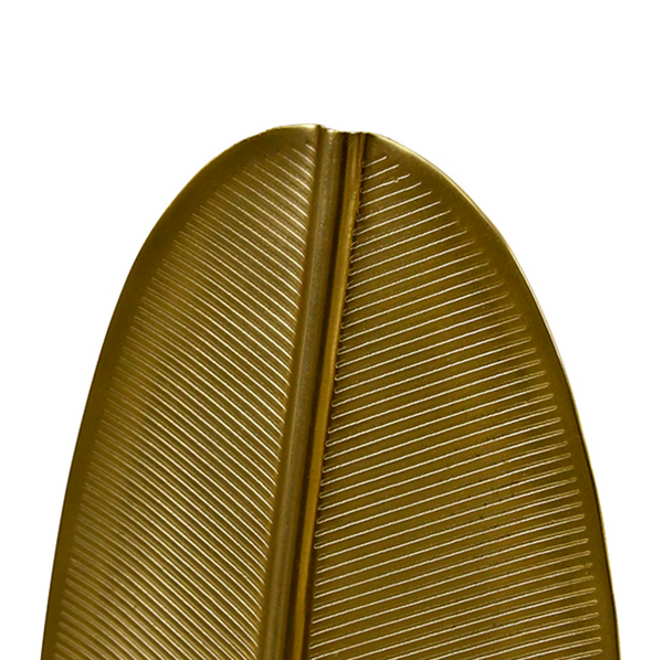 Blade Brass Leaf Sculpture