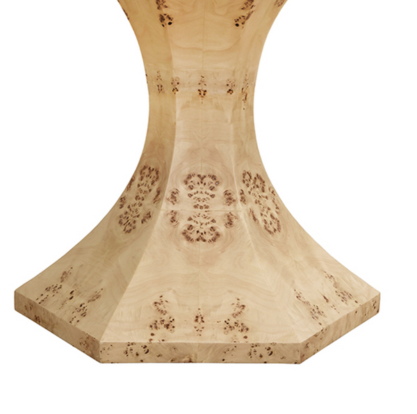 Bryce Light Burlwood 60" Dining Table